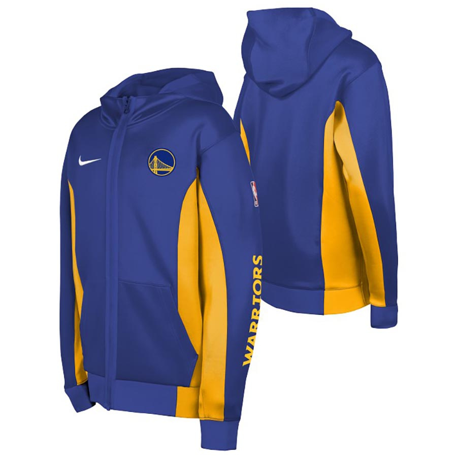Warriors Zip Hoody Jr