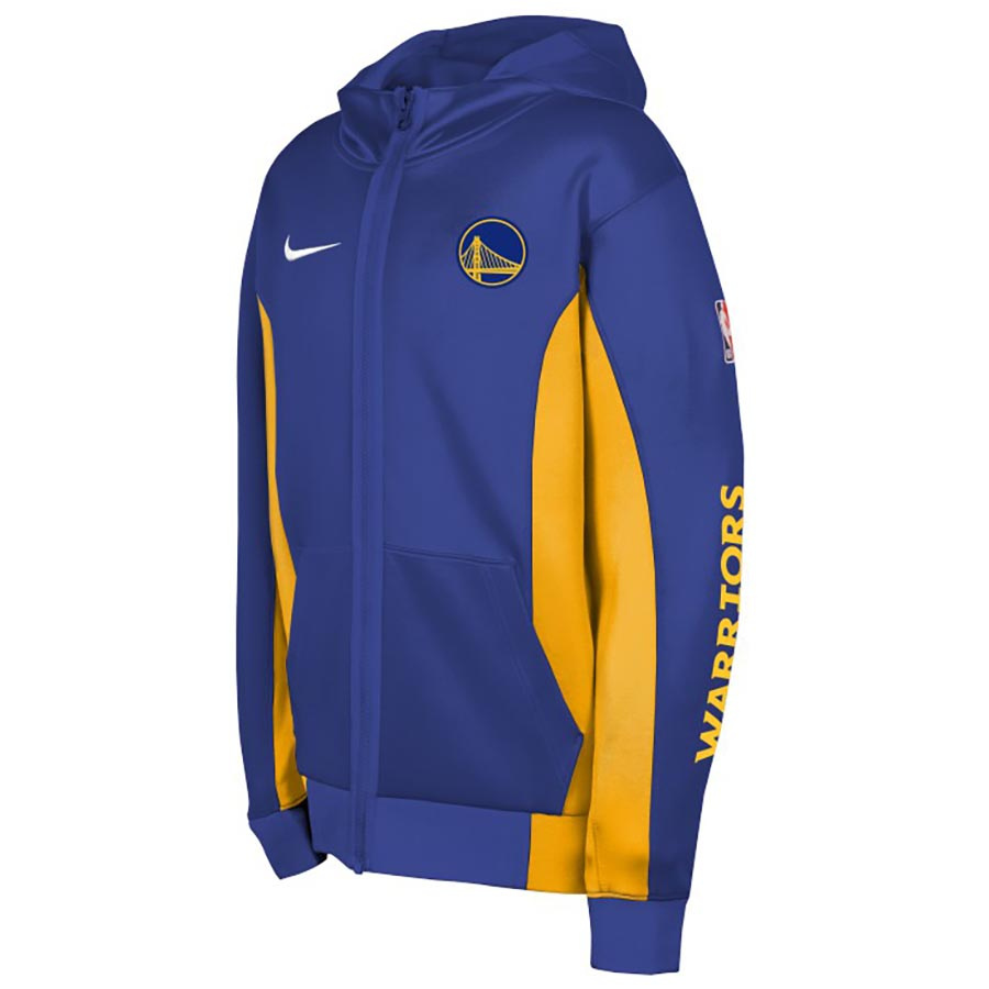 Warriors Zip Hoody Jr